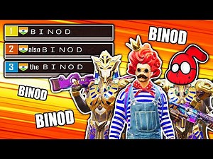 BINOD SQUAD WITH SEVOU | PUBG Mobile