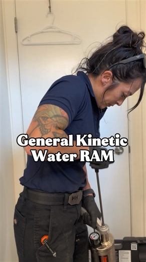 Mary-Anne Bowcott on Instagram: "More often than not, a blockage at a bathroom basin is at that pesky pop-up drain. Entangled hair mixed with goop and gunk gets caught up on the innards of those things like nobody’s business. BUT, sometimes the blockage is a little to a bunch further. This @generalpipecleaners_ Kinetic Water Ram works like a charm, just don’t forget to plug the overflow like I did 😂. But at least you got to see what 5psi looks like hammering the blockage down the drain. This wa