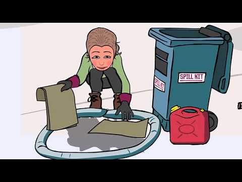 Using Environmental Spill Kits