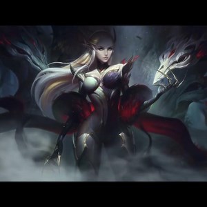 League of Legends Coven Evelynn skin moving splash