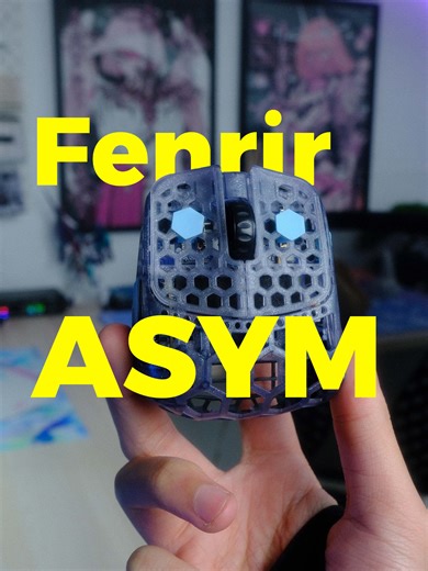 Petite vidéo sur la G-wolves Fenrir Asym ! #setup #gamingmouse #pourtoi #gaming