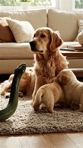 Big red snake attacks dog #pets #snake #dog #cute #giantanimal #giantreptile #cuteanimals