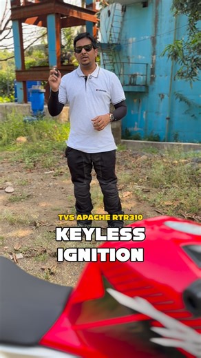 BikeWale on Instagram: "Keyless ignition does make life easier, don’t you think? . #tvs #apachertr310 #tvsapachertr310 #edreels"