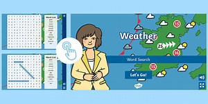 Weather Interactive Word Search
