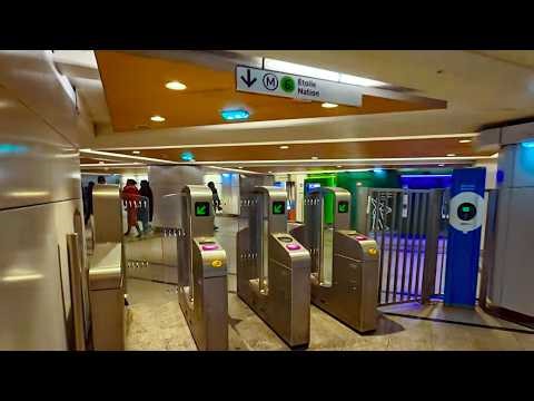 Paris Metro. French Subway