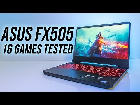 ASUS TUF FX505 Gaming Benchmarks - 16 Games Tested!
