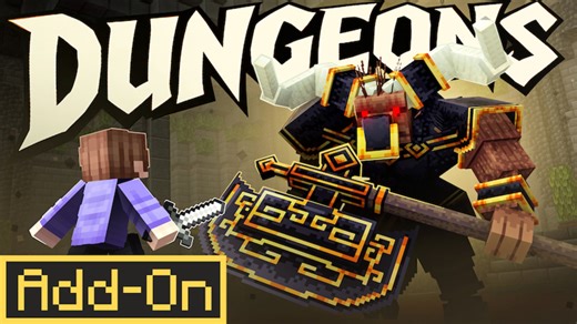 ［附汉化］我的世界基岩版地牢Dungeons附加包汉化版免费下载