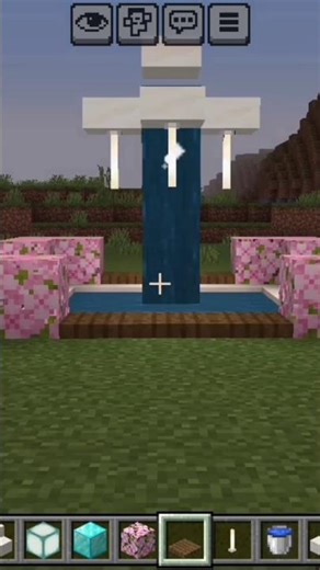 “Minecraft EPIC Waterfall Build — Super Easy Tutorial!” #shorts