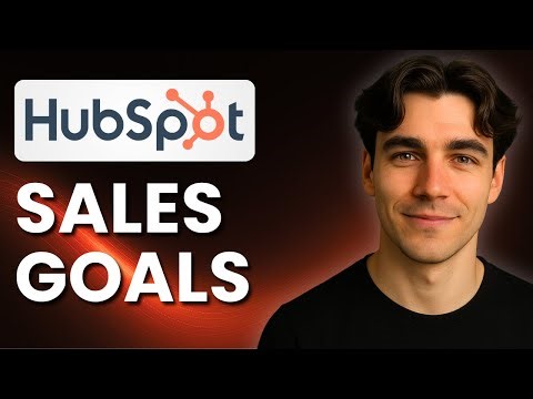 How to Create and Track Sales Goals in HubSpot (Tutorial 2025)