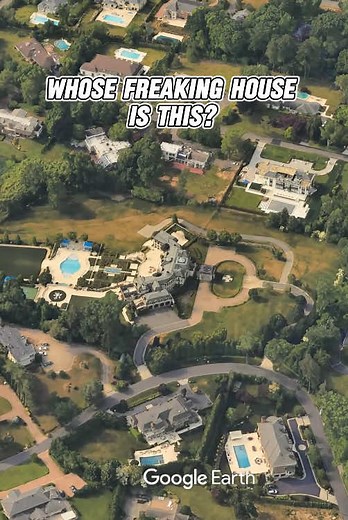 Exploring Luxury Mansions with Google Earth