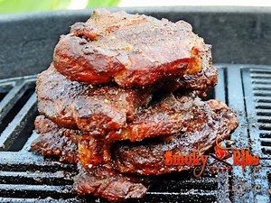 Memphis Style BBQ Pork Steaks Recipe