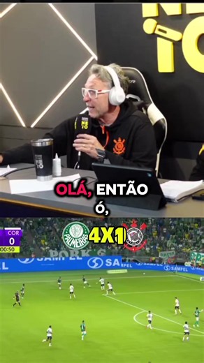 💥NETO DETONA GERAL APOS GOLEADA DO PALMEIRAS X CORINTHIANS
