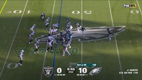Every Dallas Goedert catch from 2-TD game vs. Raiders Week 15