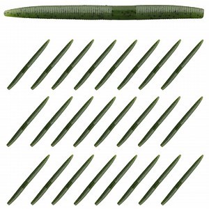 Reaction Tackle Wacky Worms / Soft Plastic Worm Stick Baits Watermelon