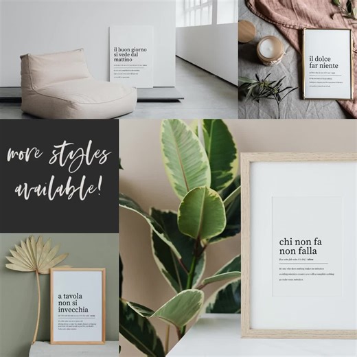 Italian Quote Italian Sayings Unframed Print A Tavola Non Si Invecchia Wall Art Italian Home Decor Italian Gifts Famous Italian Quotes - Etsy