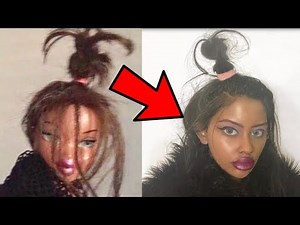 turning myself into a bratz doll...