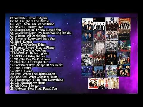 90'S BOYBAND GREATEST HITS SONGS - Westlife, NSYNC , A1 , 911, Backstreet Boys, MLTR #fyp #viral