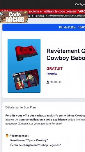 ce Pack 900 Vbucks GRATUIT sur Fortnite #shorts