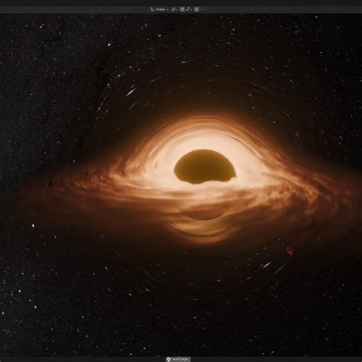 Shahzod Boyhonov | Black hole shader using raymarching in realtime. Blender 5.0, Eevee, repeat node. #blender #raymarching #shader #procedural | Instagram