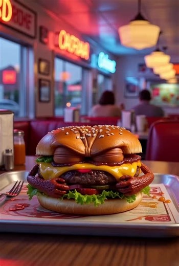 Angry Cheeseburger Animation: A Funny Food Perspective