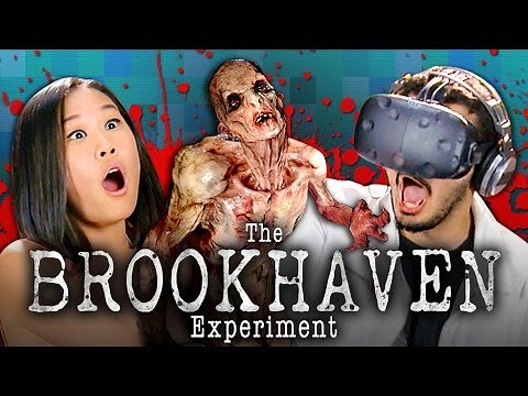 VR ZOMBIES! THE BROOKHAVEN EXPERIMENT | HTC Vive (Teens React: Gaming)
