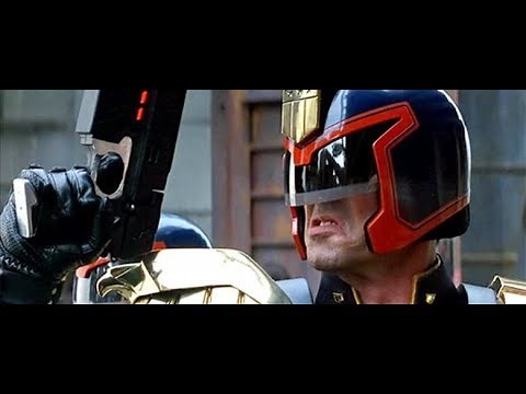 Sylvester Stallone in Judge Dredd - I Am The Law