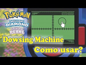 [Pokémon BDSP] Como encontrar itens ocultos com o Dowsing Machine!