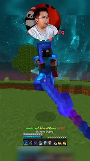 Regresé a Minecraft 1.8 a Hacer PvP y Esto Pasó #minecraft #gaming
