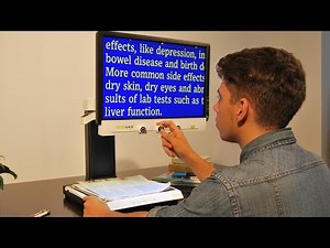 Zoomax Panda HD Desktop Video Magnifier Operation Video