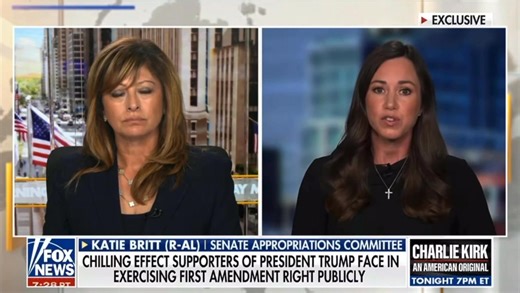 If you are out there celebrating the political assassination of Charlie Kirk, you should be held accountable. You should be fired. Full stop. | Katie Britt