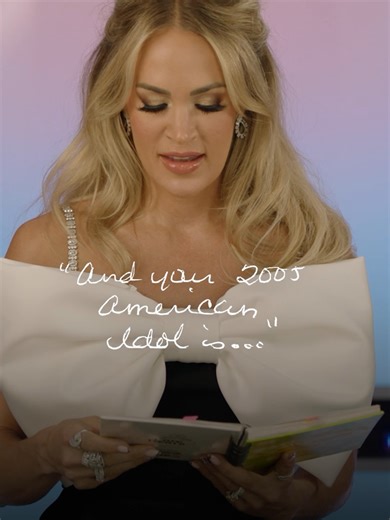 Carrie has always been a star student. 👩‍🎓 #americanidol kicks off MONDAY Jan. 26! #carrieunderwood