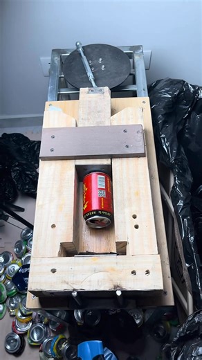 91K views · 146 reactions | DIY Wooden Can Crushing Machine for Recycling ♻️ #CansTV #cancrushing #recycle #diy | Cans TV | Facebook