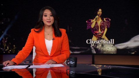 Katy Perry's concert piece malfunctions, nearly toppling her into crowd