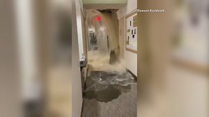 Viral video shows pipes burst in TCU dorm rooms