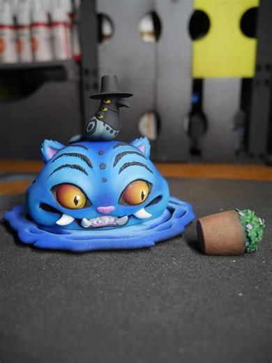 Derpy Tiger - 3D Printed and Handpainted - Transformative Work - Etsy