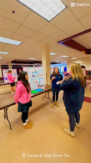 🔬 Science Fair Success! 🔬✨ Yesterday’s Science Fair was a huge hit! Our students amazed us with their creativity, curiosity, and problem-solving skills. From hands-on experiments to thoughtful research, there was excitement and discovery everywhere you looked. We are so proud of our young scientists for their hard work and confidence in sharing their ideas—and so thankful for the teachers, families, and judges who helped make it such a great experience. The future is bright at St. Francis de S