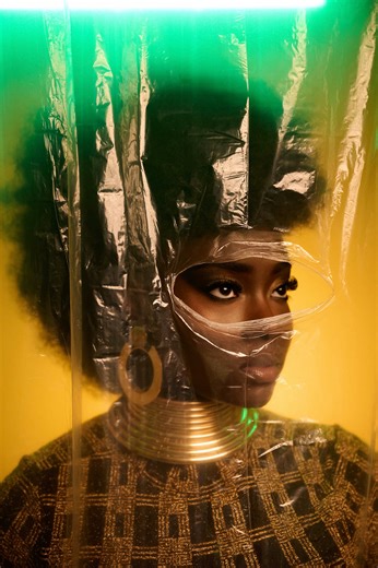 Drop Cloth Photoshoot with @Honesty-Amore in collaboration with @Nanlite USA | LED Video Lights 🤝🏾 #nanlite #greensborophotographer #editorialphotographer