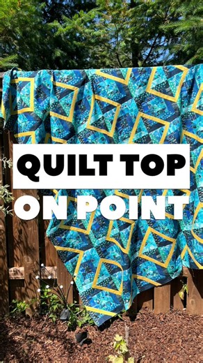 I can't get over how much I love this On Point Quilt I made using Essoldo Design's Ebb & Flow collection with Windham Fabrics, so expect lots of posts about it, mmkay? And both the pattern and quilt kit are now listed in my shop, so make sure to get yours so we can be quilt twins. Isn't this just dreamy? Now to think about how am I going to quilt it? #quilttop #windhamfabrics | Mx Domestic