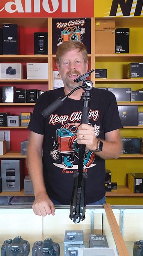 Get a monopod that's ready for every terrain to take the perfect shot. It’s easy to use and equipped for every last-minute plan! Stop by and get your ProMaster Key Grip Monopod today! 📸⁠ #monopod #shootingphoto #tripod #tuttlecameras #tuttletribe #shootfilm | Tuttle Cameras
