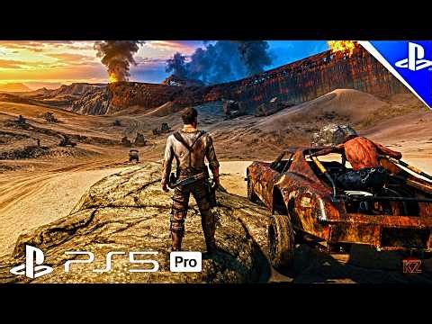 (PS5) VIVER NESSE MUNDO Pós Apocalíptico E UM INFERNO! | Mad Max GRÁFICOS ULTRA REALISTA 4K 60FPS