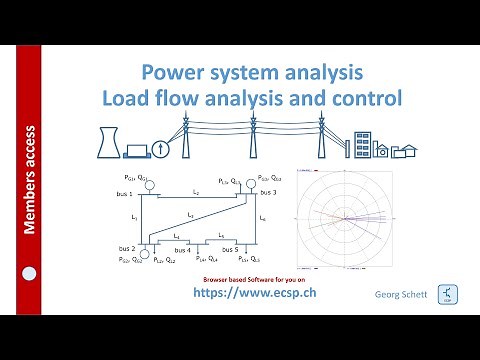 Power system load flow analysis with Gauss-Seidel method [circuit simulator]