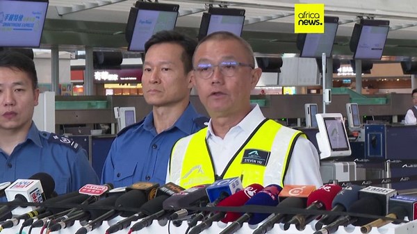 Two killed after cargo plane veers off runway while landing in Hong Kong