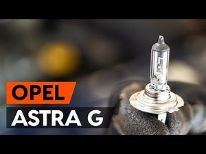 Come sostituire lampadina faro anteriore su OPEL ASTRA-G CC 1 (F48_,F08_) [AUTODOC]