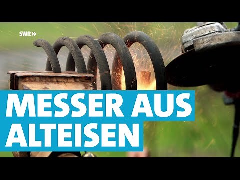 Wie sich hochwertige Messer aus altem Eisen schmieden lassen