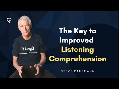 The Key to Improved Listening Comprehension