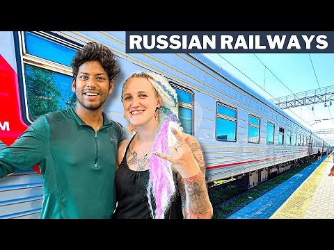 40 Hours Train Journey in Russian Railways | Samara to St. Petersburg 🇷🇺