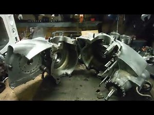 BSA A65 engine strip and rebuild 2 Discussing the stripped engine and crank.