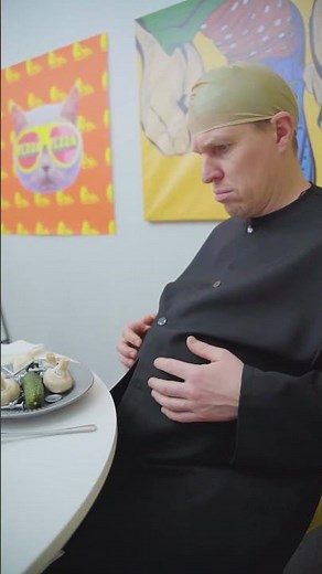 Eating Addams Family Food