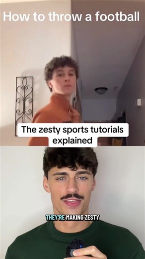 The zesty how to videos explained. (How to throw a football, how to swing a golf club etc.) #howtothrowafootball #foryou #sports