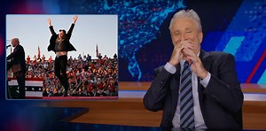 ‘Bizarro Trump’: Jon Stewart roasts former president’s alter ego